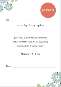 Misc. Baptism Card 2024 Book