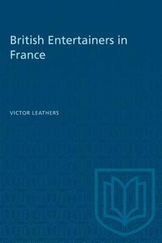Paperback British Entertainers in France Book