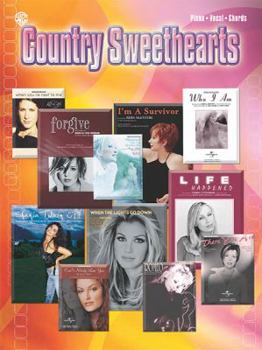 Paperback Country Sweethearts: Piano/Vocal/Chords Book