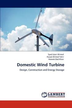 Paperback Domestic Wind Turbine Book