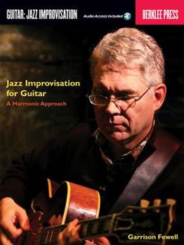 Paperback Jazz Improvisation for Guitar - A Harmonic Approach Book/Online Audio Book