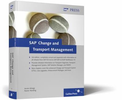 Hardcover SAP Change and Transport Management Book