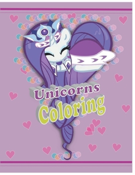 Paperback Coloring Book Unicorns: Book for Kids Ages 4-8 Book