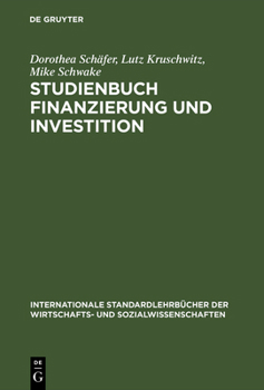 Hardcover Studienbuch Finanzierung und Investition [German] Book