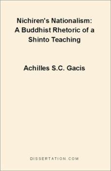 Paperback Nichiren's Nationalism: A Buddhist Rhetoric of a Shinto Teaching Book