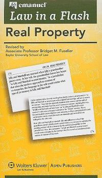 Cards Real Property (Law in a Flash) Book