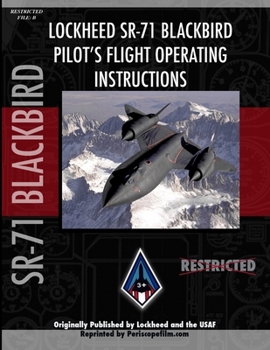 Paperback SR-71 Blackbird Pilot's Flight Manual Book