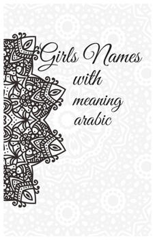 Paperback Arabic names of Girls with meaning Book