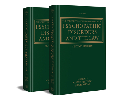 Hardcover The Wiley International Handbook on Psychopathic Disorders and the Law Book