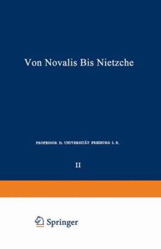 Paperback Die Deutschen Lyriker Von Luther Bis Nietzsche: Zweiter Band: Von Novalis Bis Nietzsche [German] Book