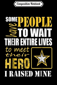 Composition Notebook: Army - Army Mom  Journal/Notebook Blank Lined Ruled 6x9 100 Pages