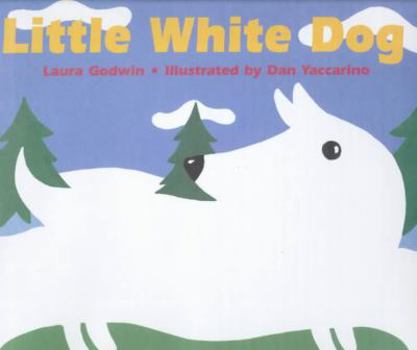 Hardcover Little White Dog, The Book