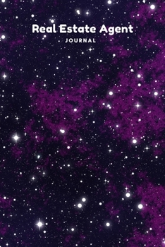 Paperback Real Estate Agent Journal: This unique, neat and cute little blank lined notebook makes a great gift for your favorite agent. Can be used as a di Book