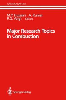 Hardcover Major Research Topics in Combustion Book