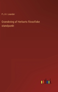 Granskning af Herbarts filosofiske standpunkt
