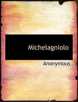 Paperback Michelagniolo [German] [Large Print] Book