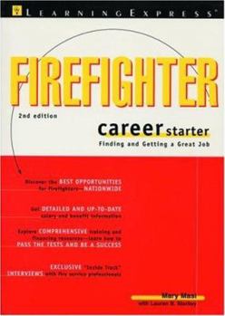 Paperback Firefighter Career Starter Book