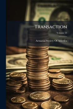 Paperback Transaction; Volume 23 Book