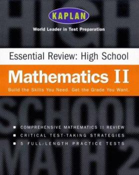Paperback Kaplan Essential Review: High School Mathematics II Book