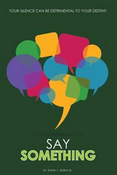 Paperback Say Something Book