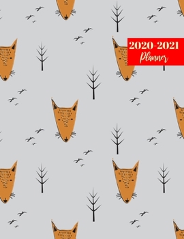 2020-2021 Planner: Cute Weekly & Monthly Planner with Calendar - Personal Journal Week Planners & Goal Planner Organizer