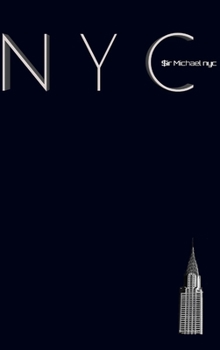 Hardcover NYC Chrysler building midnight black grid style page notepad $ir Michael Limited edition: NYC Chrysler building midnight black grid style page notepad Book