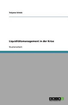 Paperback Liquiditätsmanagement in der Krise [German] Book