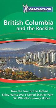 Paperback Michelin British Columbia and the Rockies Book