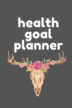 Paperback Health Goal Planner: Visualization Journal and Planner Undated Book