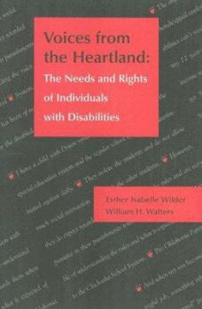 Hardcover Voices from the Heartland: The Needs and Rights of Individuals with Disabilities Book