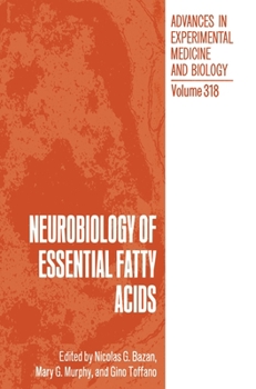 Hardcover Neurobiology of Essential Fatty Acids Book