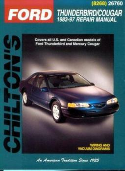Paperback Ford Thunderbird and Cougar, 1983-97 Book