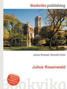 Paperback Julius Rosenwald Book