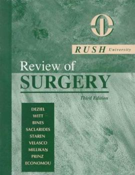 Paperback Rush University Review of Surgery Book