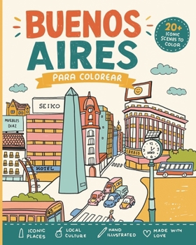 Paperback Buenos Aires Coloring Book