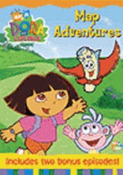 Hardcover Dora The Explorer: Map Adventures Book