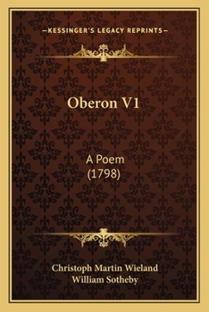 Paperback Oberon V1: A Poem (1798) Book