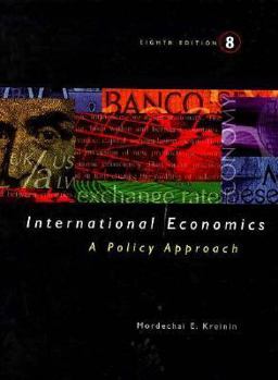 Hardcover INTERNATIONAL ECONOMICS:POL APPR 8E Book
