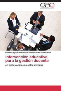 Paperback Intervención educativa para la gestión docente [Spanish] Book
