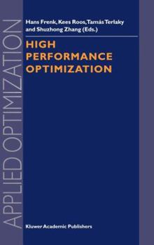 Hardcover High Performance Optimization Book