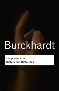 Paperback Judgements on History and Historians Book