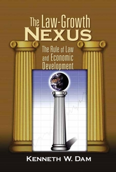 Hardcover The Law-Growth Nexus: The Rule of Law and Economic Development Book