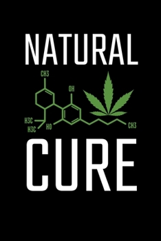 Paperback Natural Cure: Journal / Notebook / Diary Gift - 6"x9" - 120 pages - White Lined Paper - Matte Cover Book