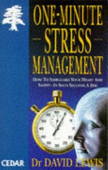 Paperback One Minute Stress Management-P Book