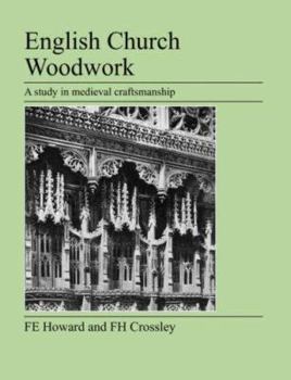 Paperback English Church Woodwork Book