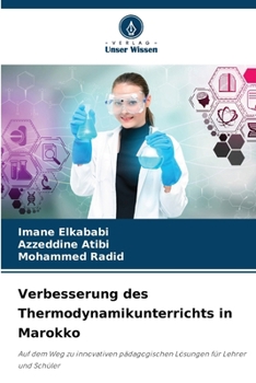 Paperback Verbesserung des Thermodynamikunterrichts in Marokko [German] Book