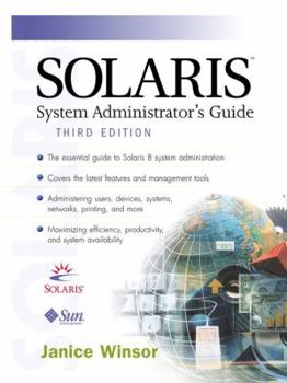 Paperback Solaris System Administrator's Guide Book