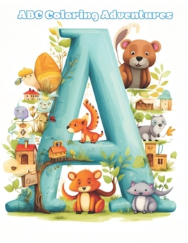 Paperback ABC Coloring Adventures Book