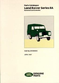 Land Rover Ser IIa Parts Catalog (Official Parts Catalogue S.)