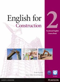 Paperback English for Construction Level 2 Coursebook Pack [With CDROM] Book